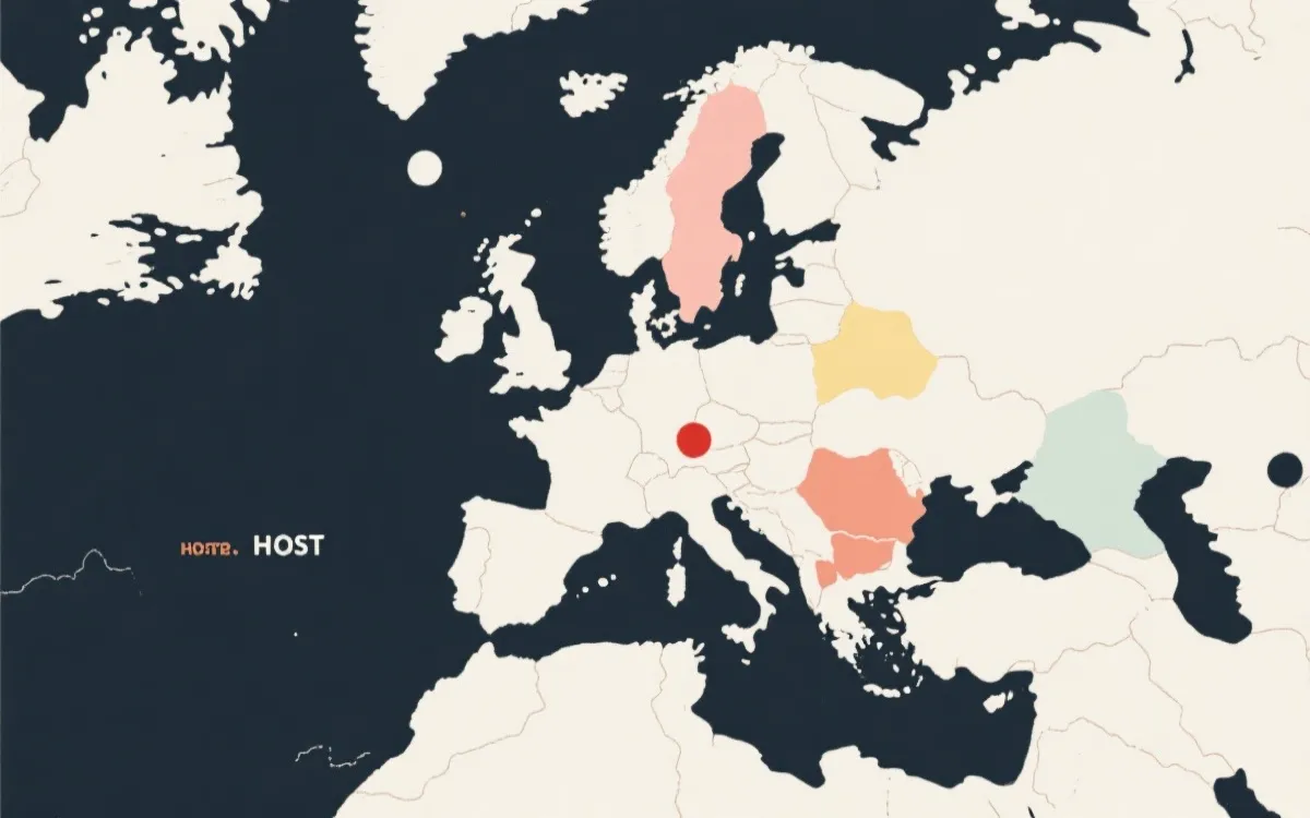 美加墨举办城市示意图